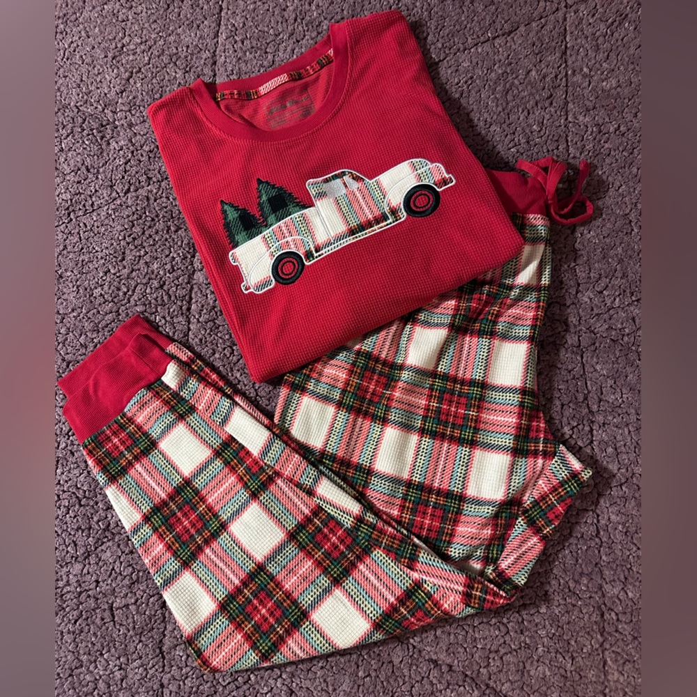 Eddie Bauer Christmas/winter womens pajamas sz xl